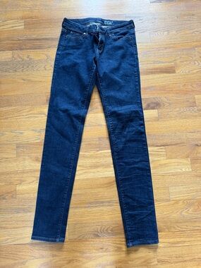 Uniqlo Dark Blue Women's Skinny Jeans